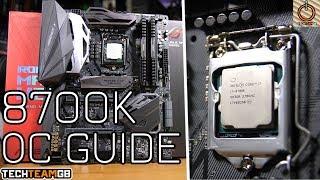 How to overclock a delidded 8700K