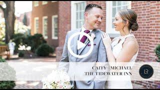 Caity + Michael {Married} | Tidewater Inn | Final Film | Radiant Films Wedding