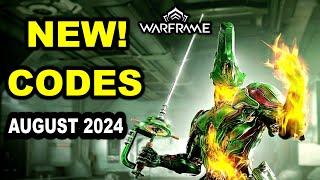 *NEW* ALL WORKING CODES FOR WARFRAME AUGUST 2024 - WARFRAME CODES