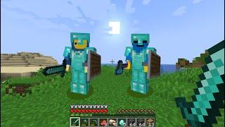 I raced my friends to get stacked and then we fought after...