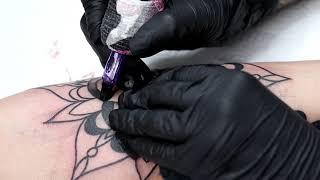 Clean Line Tattoo Sleeve Time Lapse