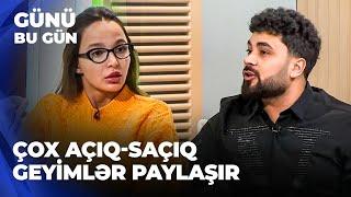 Günü bu gün | Model Səmra blogerin sözlərinə görə əsəbiləşib studiyanı tərk etdi