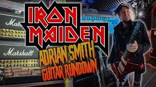IRON MAIDEN ADRIAN SMITH RIG RUNDOWN 2025