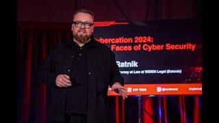 Cybercation 2024: Rainer Ratnik "Ethical and Legal Aspects as Part of CyberSecurity"