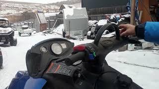 Прошлогодний свап POLARIS IQ-600 на моторе 1kr