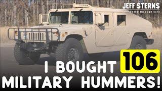 JEFF STERNS CONNECTED THROUGH CARS. Listen to how Scott bought 100+ military Humvees! #shorts