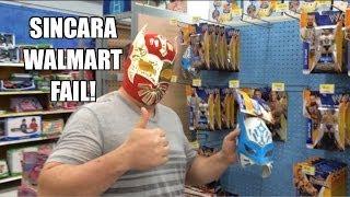 SINCARA the SCALPER! WWE Wrestling Action Figures at Walmart! Mattel Exclusive John Cena