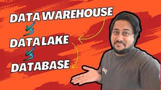 Database VS Data Lake VS Data Warehouse | The Most Important Topic in Interviews | Satyajit Pattnaik