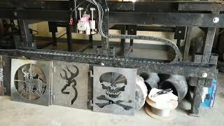 I got a Go Fab CNC plasma table..