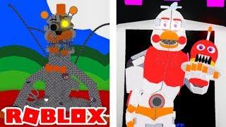 How To Find Molten Freddy and Funtime Chica Badges in Roblox Sister Location