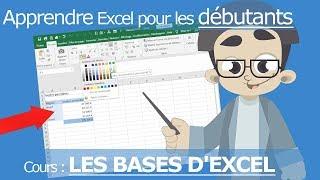 Apprendre Excel pour débutants - Les bases d'Excel