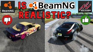 Is BeamNG realistic? Is it time to ditch Assetto Corsa? Crowning the king of sim racing and drifting