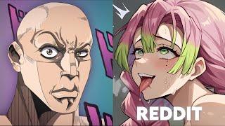 Demon Slayer | Anime vs Reddit | Rock reaction