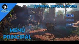 Cómo crear un MENÚ PRINCIPAL en Unreal Engine 5 (Parte 1) - Tutorial Español