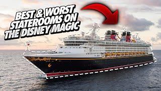 Best & Worst Cruise Staterooms on the Disney Magic / Disney Cruise Line