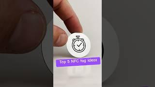 Here are TOP 5 NFC tag ideas to make your life easy! #nfctagidea #nfcstickers #nfctag