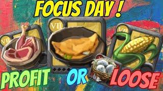 Focus Day: Risk it for the Profit or Lose | Cooking Pork Omelette #6 | Albion Online