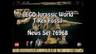 LEGO  Dinosaur Fossils: Tyrannosaurus rex (Jurassic World Set 76968): Klemmbausteinlyrik News