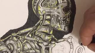 Drawing Terminator T800