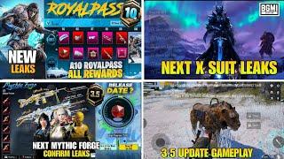  Bgmi New A10 Royal Pass | Next X Suit  Leaks | Bgmi Next Mythic Forge |  Bgmi / Pubg 3.5 Update