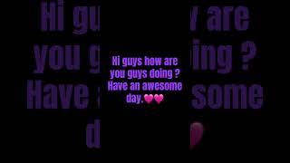 Have a good day