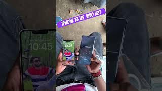 iPhone 13 vs vivo V27 #shots #vivov27 #iphone13 #iphone15