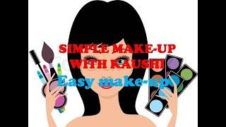 simple make up with kaushi