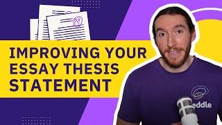 The Easiest Way to Improve Your Essay Thesis Statement