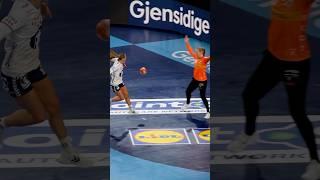 How COLD is this finish?!  #handball #håndbold #ehfeuro2024