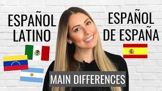 Diferencia entre el español latino y el de España | Spanish from Spain vs Latin American Spanish