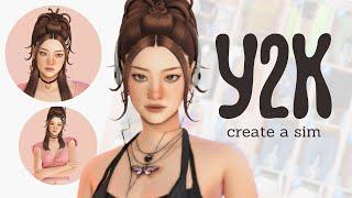 sims 4 create a sim + Y2K CC LINKS