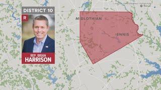 Rep. Brian Harrison reacts to the THC ban vetoed by Gov. Abbott