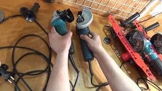 Which grinder is better: Bosch GWS 750 and Makita GA5030? Detailed comparison of angle grinders