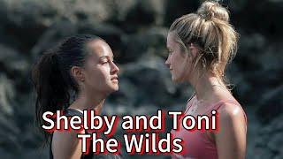 A lesbian love story with her No.1 Enemy | Tony and Shelby, The wilds ( Season 1 ).