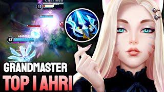 WILD RIFT AHRI - TOP 1 AHRI GAMEPLAY - GRANDMASTER RANKED