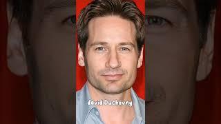 David Duchovny#then and now/the x fiiles