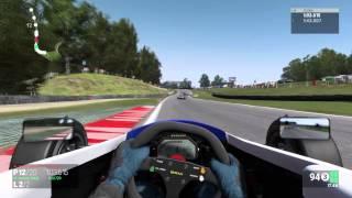 Project CARS Formula C Using the Thrustmaster T100 Steering wheel