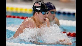 Nic Fink and Will Licon in Close Finish in Men's 200m Breaststroke A Final