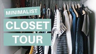 MINIMALIST CLOSET TOUR | Travel Wardrobe for Two Months in Italy