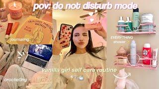 self care vlog 🫧 skincare, shower routine, journaling + wellness