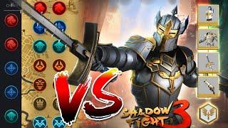 Shadow Fight 3: ABDICATOR Lv6 Vs ALL HARD BOSS!