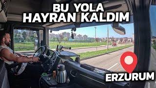 ERZURUM HARİKA TÜNELLER ! / TIR'DA PALAMUT TAVA YAPTIM...!