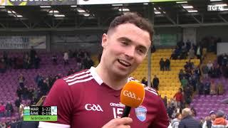 MAN OF THE MATCH RORY O'CONNOR AFTER ST ANNES V ST MARTINS 2024 WEXFORD CLUB HURLING FINAL GAA