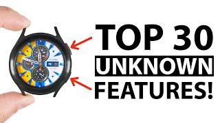 Top 30 Unknown Samsung Galaxy Watch 5 Features!