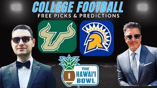 College Football Free Pick - South Florida vs San Jose State - Tuesday 12/24/24 | Winners and Whiner