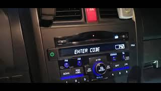 Honda CR-V III RE6 Radio Code eingeben