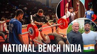 THE INDIA BENCH PRESS NATIONAL  LAST LIFT SE LIYA GOLD MEDAL 