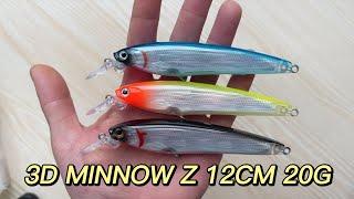 3D MINNOW Z 12CM 20G 3 colour