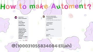 How to make automent ( simple ways no need to go on chrome ) || Kajixi Rpw