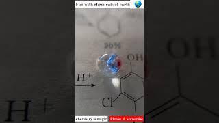 Chemicals reactions ,satisfying #funwithchemistry #chemicals #satisfying #funsciencefacts